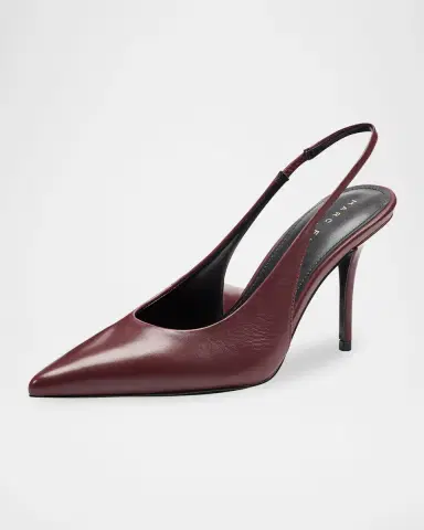 Marc Fisher LTD Leynne Leather Slingback Pumps | Thumbnail 3 Marc Fisher LTD Leynne Leather Slingback Pumps | Thumbnail 3