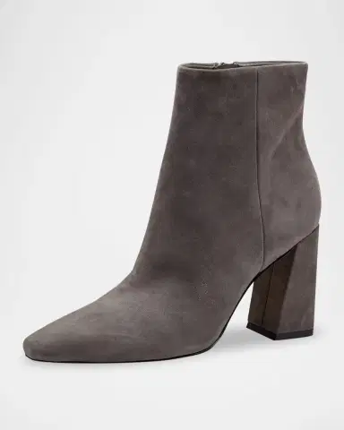 Marc Fisher LTD Yanara Leather Zip Booties | Thumbnail 3 Marc Fisher LTD Yanara Leather Zip Booties | Thumbnail 3