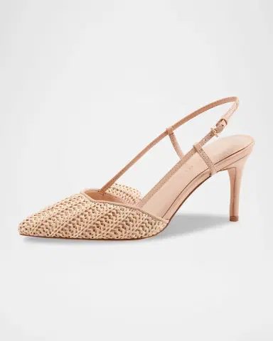 Marc Fisher LTD Flory Leather Slingback Pumps | Thumbnail 3 Marc Fisher LTD Flory Leather Slingback Pumps | Thumbnail 3