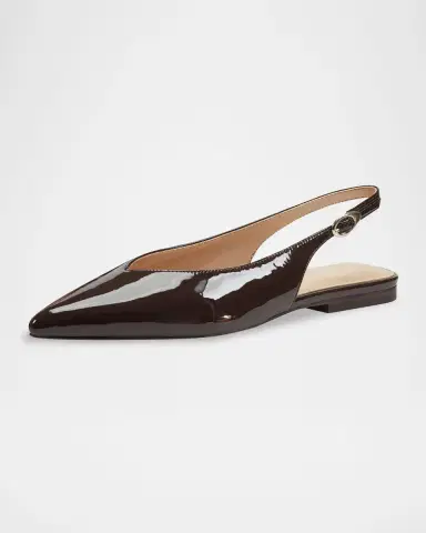 Marc Fisher LTD Gabra Patent Leather Slingback Flats | Thumbnail 3 Marc Fisher LTD Gabra Patent Leather Slingback Flats | Thumbnail 3