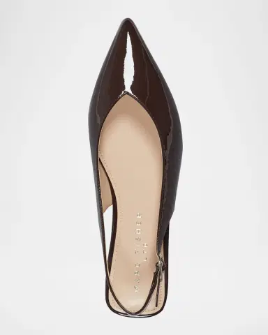Marc Fisher LTD Gabra Patent Leather Slingback Flats | Thumbnail 4 Marc Fisher LTD Gabra Patent Leather Slingback Flats | Thumbnail 4