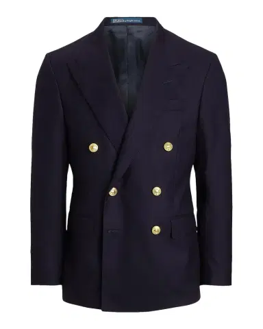 Polo Ralph Lauren Men's The Iconic Doeskin Double-Breasted Blazer | Thumbnail 1 Polo Ralph Lauren Men's The Iconic Doeskin Double-Breasted Blazer | Thumbnail 1