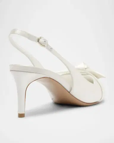 Alexandre Birman Classic Clarita Satin Slingback Pumps | Thumbnail 3 Alexandre Birman Classic Clarita Satin Slingback Pumps | Thumbnail 3