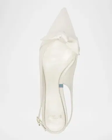 Alexandre Birman Classic Clarita Satin Slingback Pumps | Thumbnail 4 Alexandre Birman Classic Clarita Satin Slingback Pumps | Thumbnail 4