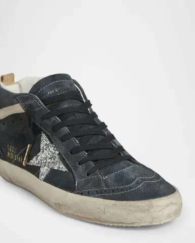 Golden Goose Mid Star Suede Wing-Tip Sneakers | Thumbnail 3 Golden Goose Mid Star Suede Wing-Tip Sneakers | Thumbnail 3