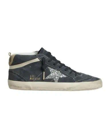 Golden Goose Mid Star Suede Wing-Tip Sneakers | Thumbnail 1 Golden Goose Mid Star Suede Wing-Tip Sneakers | Thumbnail 1