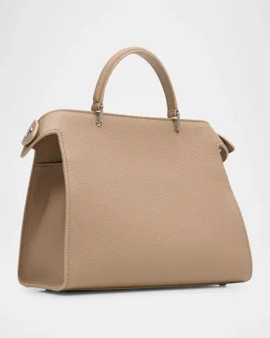 Michino Paris Lutece PM Grained Leather Top-Handle Bag | Thumbnail 3 Michino Paris Lutece PM Grained Leather Top-Handle Bag | Thumbnail 3