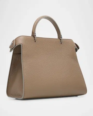 Michino Paris Lutece PM Grained Leather Top-Handle Bag | Thumbnail 3 Michino Paris Lutece PM Grained Leather Top-Handle Bag | Thumbnail 3