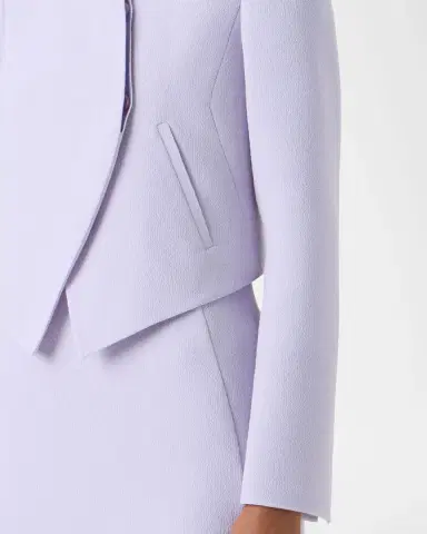 Akris Hynora Wool Crepe Asymmetric Jacket | Thumbnail 5 Akris Hynora Wool Crepe Asymmetric Jacket | Thumbnail 5