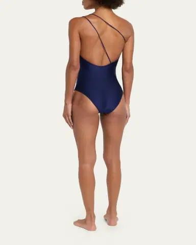 Shani Zuri Asymmetric One-Piece Swimsuit | Thumbnail 3 Shani Zuri Asymmetric One-Piece Swimsuit | Thumbnail 3