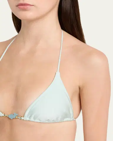 Shani Vivienne Triangle Bikini Top | Thumbnail 4 Shani Vivienne Triangle Bikini Top | Thumbnail 4
