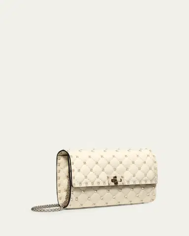 Valentino Garavani Quilted Rockstud Leather Shoulder Bag | Thumbnail 2 Valentino Garavani Quilted Rockstud Leather Shoulder Bag | Thumbnail 2