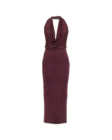 The New Arrivals by Ilkyaz Ozel Agel Embellished Jersey Maxi Dress | Thumbnail 1 The New Arrivals by Ilkyaz Ozel Agel Embellished Jersey Maxi Dress | Thumbnail 1