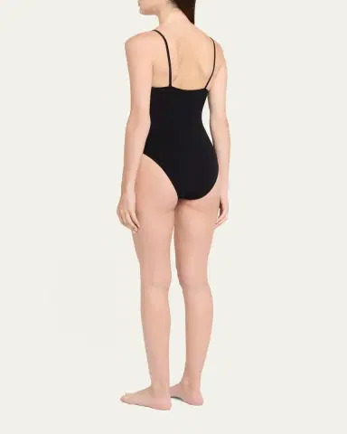 Lisa Marie Fernandez Three-Tie One-Piece Swimsuit | Thumbnail 3 Lisa Marie Fernandez Three-Tie One-Piece Swimsuit | Thumbnail 3
