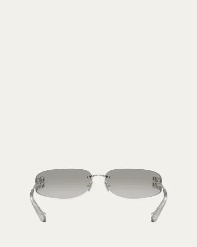 Miu Miu Aube 75MM Rectangular Sunglasses | Thumbnail 3 Miu Miu Aube 75MM Rectangular Sunglasses | Thumbnail 3