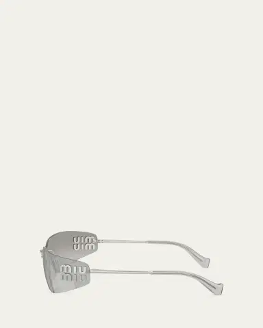 Miu Miu Aube 75MM Rectangular Sunglasses | Thumbnail 4 Miu Miu Aube 75MM Rectangular Sunglasses | Thumbnail 4