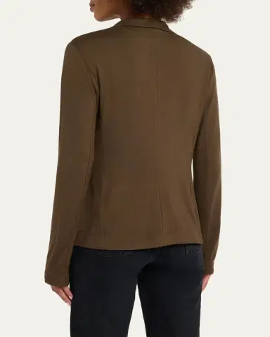 Majestic Filatures Soft Touch Two-Button Blazer | Thumbnail 3 Majestic Filatures Soft Touch Two-Button Blazer | Thumbnail 3