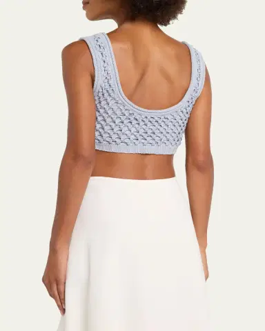 Diotima Lady Embellished Knit Bralette | Thumbnail 3 Diotima Lady Embellished Knit Bralette | Thumbnail 3