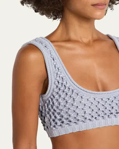 Diotima Lady Embellished Knit Bralette | Thumbnail 5 Diotima Lady Embellished Knit Bralette | Thumbnail 5