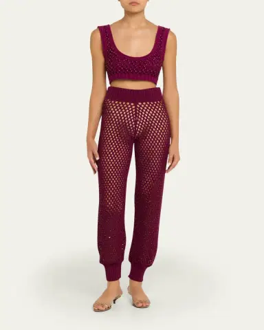 Diotima Lady Embellished Knit Bralette | Thumbnail 6 Diotima Lady Embellished Knit Bralette | Thumbnail 6