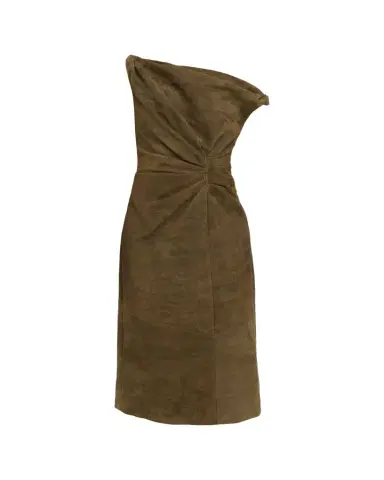 Proenza Schouler Kaelin Off-The-Shoulder Suede Mini Dress | Thumbnail 1 Proenza Schouler Kaelin Off-The-Shoulder Suede Mini Dress | Thumbnail 1