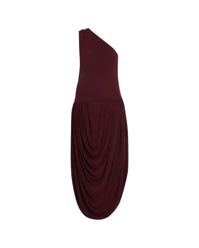 Mila Draped One-Shoulder Maxi Dress Mila Draped One-Shoulder Maxi Dress