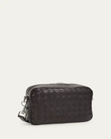 Bottega Veneta Men's Intrecciato Medium Crossbody Bag | Thumbnail 6 Bottega Veneta Men's Intrecciato Medium Crossbody Bag | Thumbnail 6