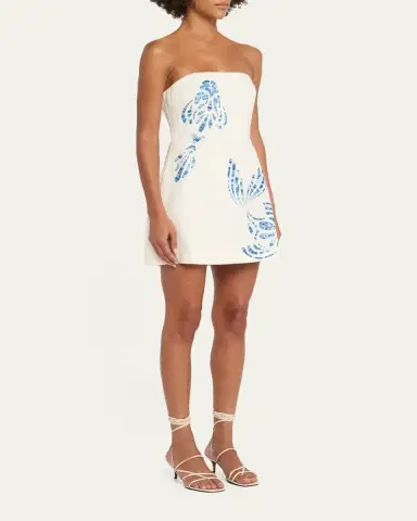 Shani Elowen Linen Mini Dress | Thumbnail 4 Shani Elowen Linen Mini Dress | Thumbnail 4