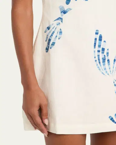 Shani Elowen Linen Mini Dress | Thumbnail 5 Shani Elowen Linen Mini Dress | Thumbnail 5