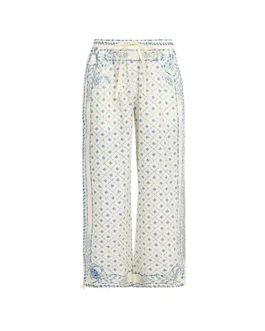 Shani Kimi Drawstring Linen Pants | Thumbnail 1 Shani Kimi Drawstring Linen Pants | Thumbnail 1