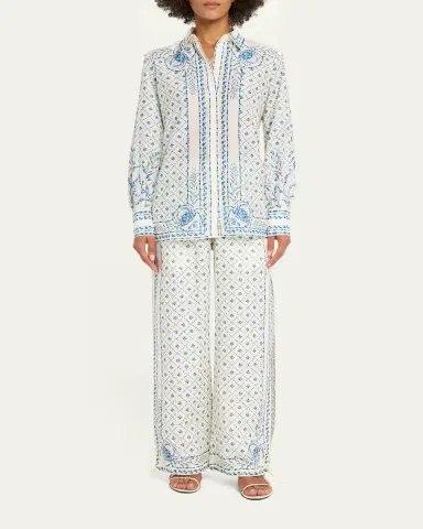 Shani Esther Button-Front Shirt | Thumbnail 2 Shani Esther Button-Front Shirt | Thumbnail 2