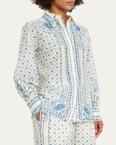 Shani Esther Button-Front Shirt | Thumbnail 4 Shani Esther Button-Front Shirt | Thumbnail 4