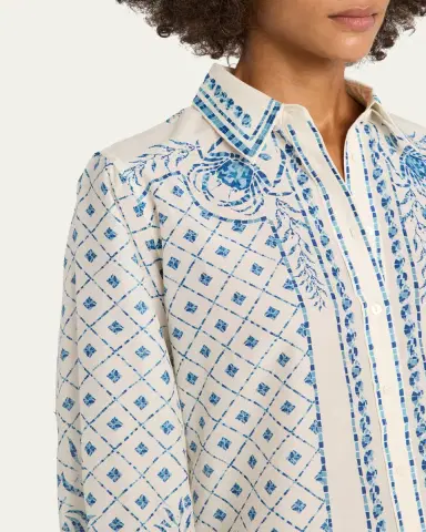 Shani Esther Button-Front Shirt | Thumbnail 5 Shani Esther Button-Front Shirt | Thumbnail 5