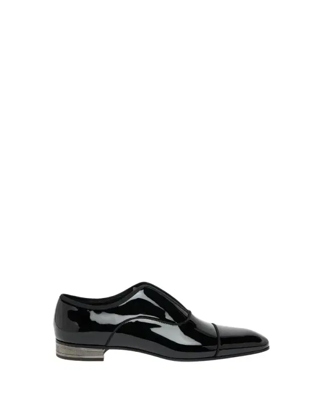 Men's Alphamale Galvin Patent Leather Cap-Toe Loafers Men's Alphamale Galvin Patent Leather Cap-Toe Loafers