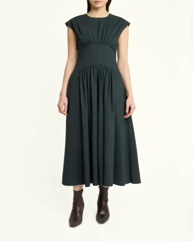 Proenza Schouler Nyssa Stretch Cotton Maxi Dress | Thumbnail 2 Proenza Schouler Nyssa Stretch Cotton Maxi Dress | Thumbnail 2