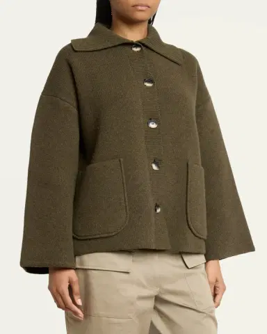 Proenza Schouler Nelly Merino Wool Jacket | Thumbnail 4 Proenza Schouler Nelly Merino Wool Jacket | Thumbnail 4