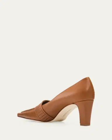 Manolo Blahnik 85mm Mindita Leather Pumps | Thumbnail 4 Manolo Blahnik 85mm Mindita Leather Pumps | Thumbnail 4
