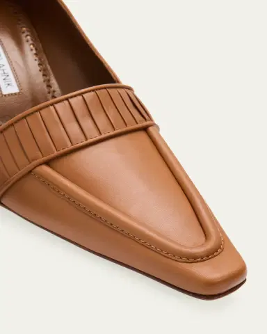 Manolo Blahnik 85mm Mindita Leather Pumps | Thumbnail 5 Manolo Blahnik 85mm Mindita Leather Pumps | Thumbnail 5