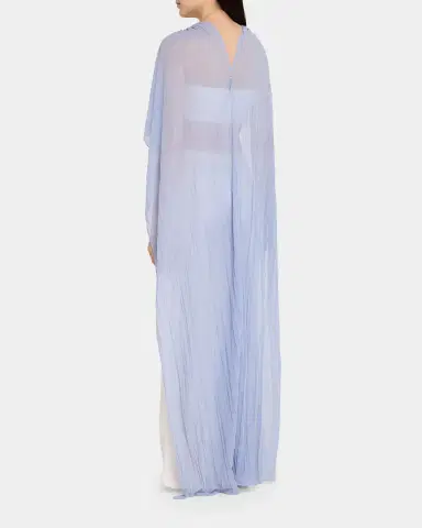 SIMKHAI Genoa Sheer Jersey Cape | Thumbnail 3 SIMKHAI Genoa Sheer Jersey Cape | Thumbnail 3
