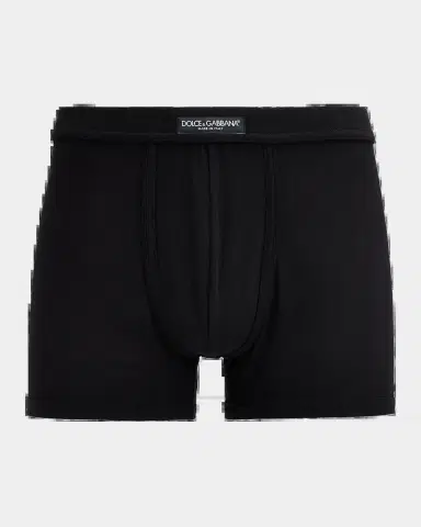 Dolce & Gabbana Men 's Logo Label Stretch Jersey Boxer Briefs | Thumbnail 2 Dolce & Gabbana Men 's Logo Label Stretch Jersey Boxer Briefs | Thumbnail 2