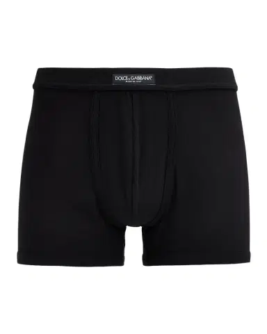 Dolce & Gabbana Men 's Logo Label Stretch Jersey Boxer Briefs | Thumbnail 1 Dolce & Gabbana Men 's Logo Label Stretch Jersey Boxer Briefs | Thumbnail 1