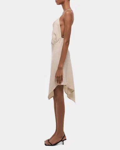 Helmut Lang Open-Back Knot Slip Dress | Thumbnail 6 Helmut Lang Open-Back Knot Slip Dress | Thumbnail 6