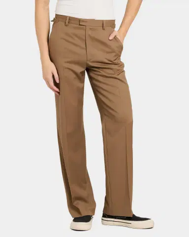 Rhude Men 's Sienna Wool Straight-Leg Trousers | Thumbnail 4 Rhude Men 's Sienna Wool Straight-Leg Trousers | Thumbnail 4