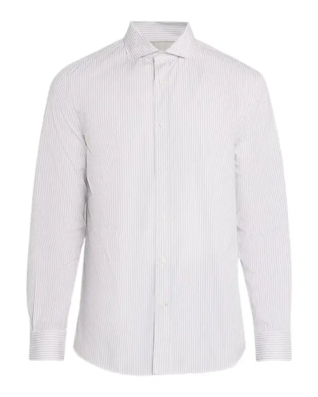 Men's Cotton Bachetta Stripe Button-Down Shirt Men's Cotton Bachetta Stripe Button-Down Shirt