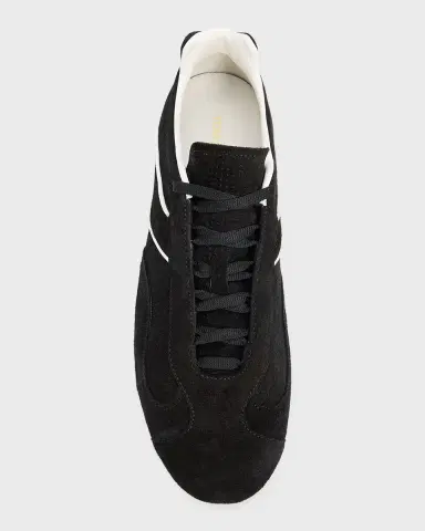 Tom Ford Men's Suede Low-Top Sneakers | Thumbnail 4 Tom Ford Men's Suede Low-Top Sneakers | Thumbnail 4