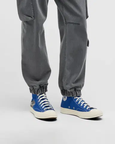 Comme des Garcons x Converse Men 's Chuck Taylor High-Top Canvas Sneakers | Thumbnail 2 Comme des Garcons x Converse Men 's Chuck Taylor High-Top Canvas Sneakers | Thumbnail 2