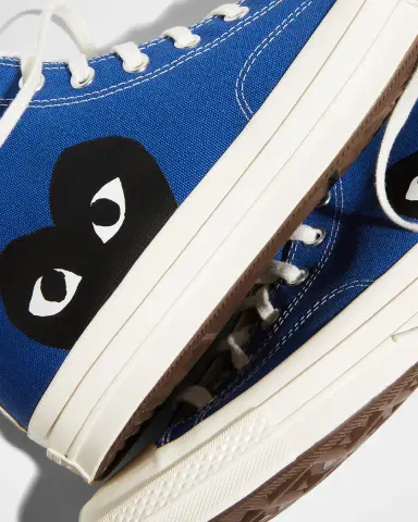 Comme des Garcons x Converse Men 's Chuck Taylor High-Top Canvas Sneakers | Thumbnail 7 Comme des Garcons x Converse Men 's Chuck Taylor High-Top Canvas Sneakers | Thumbnail 7