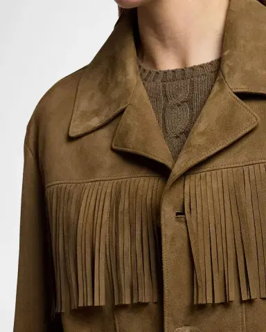 Ralph Lauren Collection Perce Suede Fringe Jacket | Thumbnail 5 Ralph Lauren Collection Perce Suede Fringe Jacket | Thumbnail 5