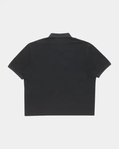 Acne Studios Men's Egnes Cotton Logo Polo Shirt | Thumbnail 2 Acne Studios Men's Egnes Cotton Logo Polo Shirt | Thumbnail 2