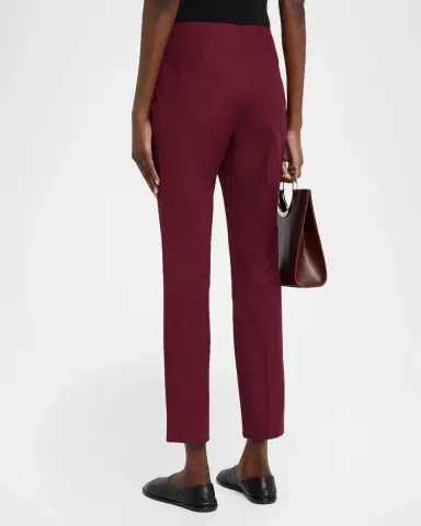 Lafayette 148 New York Stanton Cropped Techno Stretch Twill Pants | Thumbnail 2 Lafayette 148 New York Stanton Cropped Techno Stretch Twill Pants | Thumbnail 2